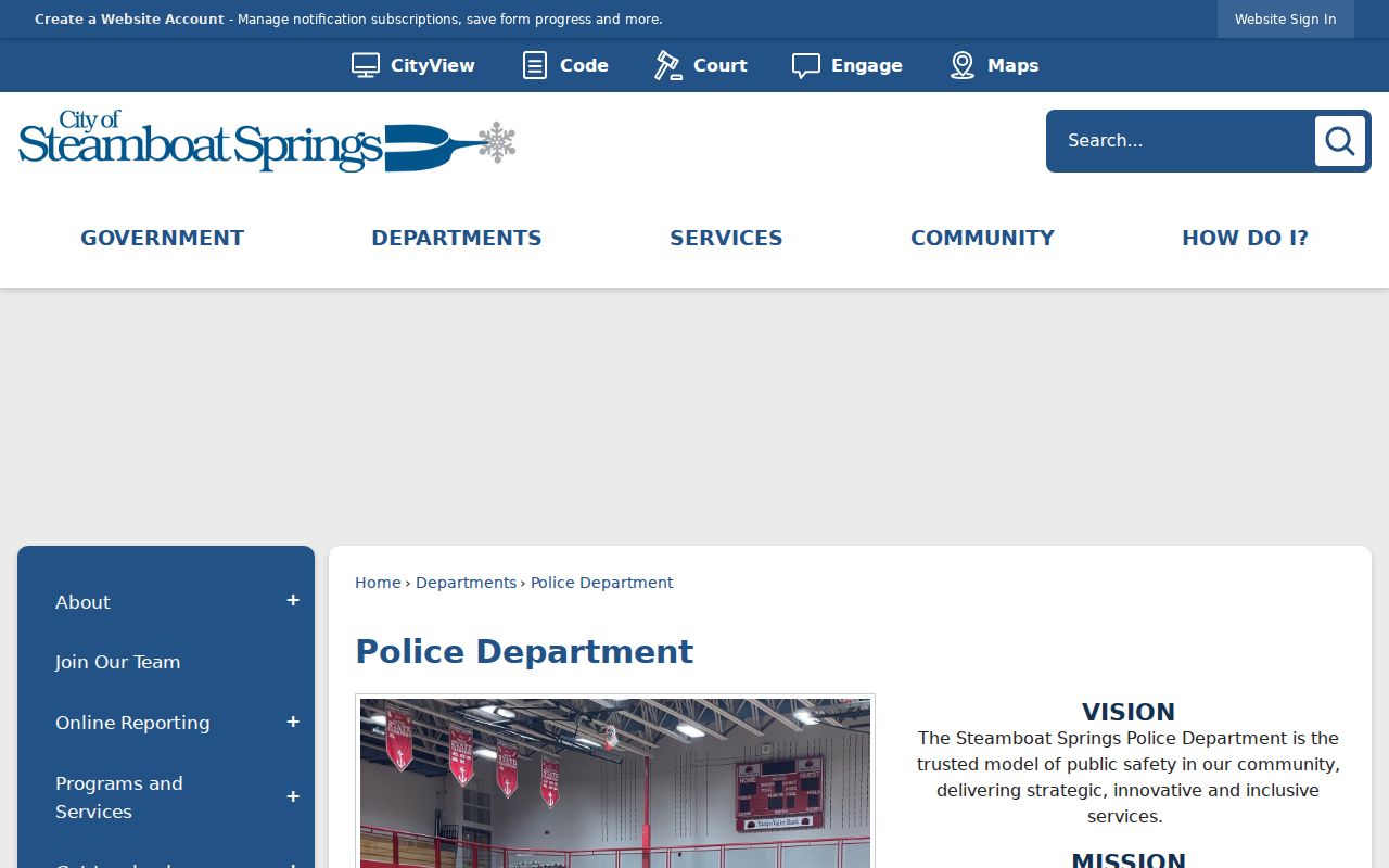 Steamboat Springs warrant records police and dispatch contacts